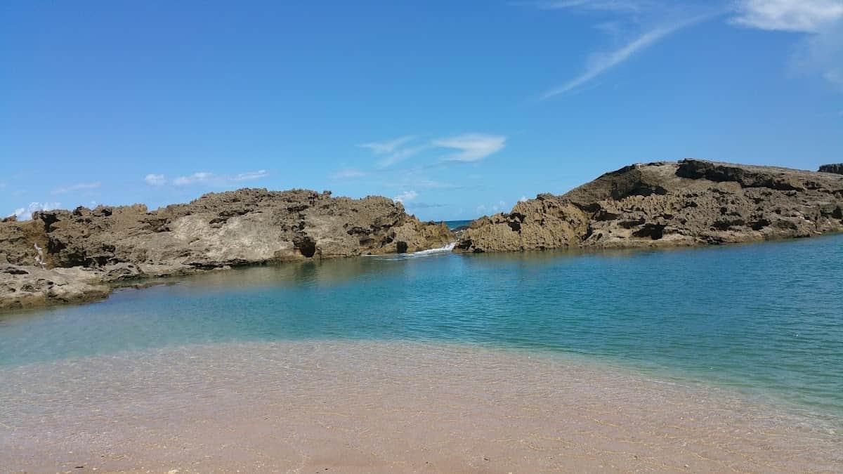 Cerro Gordo West Point beach in Vega Alta, Puerto Rico - Scenic, Snorkeling
