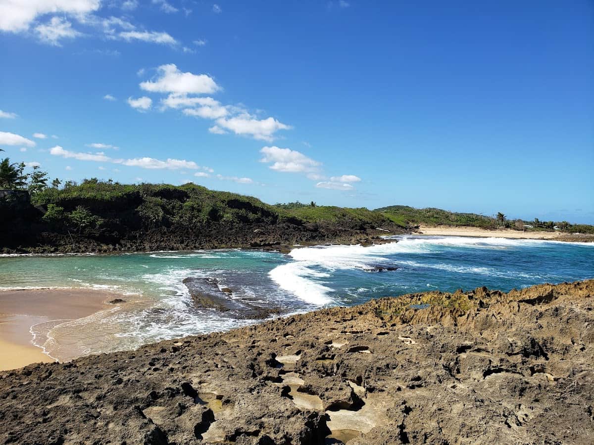 Mar Chiquita East Ledge beach in Manatí, Puerto Rico - Scenic