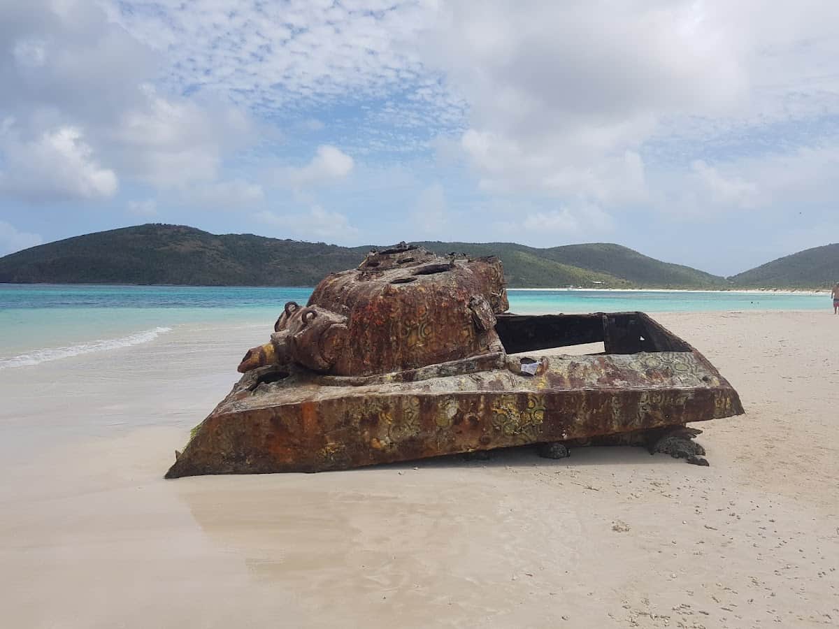 Playa Resaca beach in Culebra, Puerto Rico - Scenic, Secluded