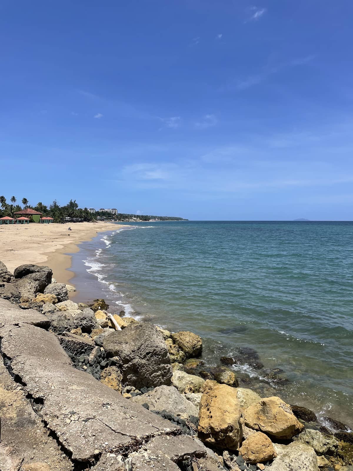 Aguada Town Beach beach in Aguada, Puerto Rico - scenic coastal view