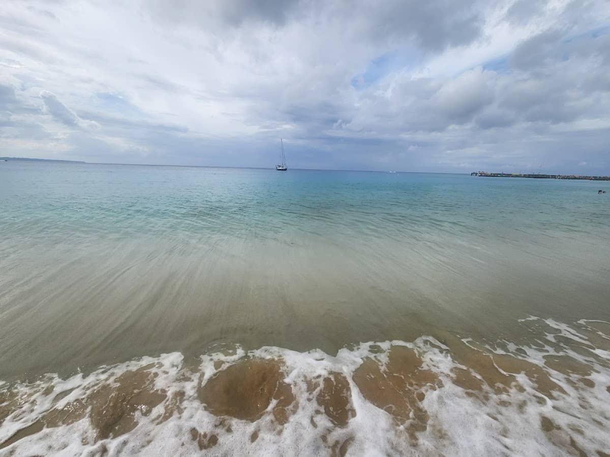 Crash Boat North Reef (outer) beach in Aguadilla, Puerto Rico - scenic coastal view