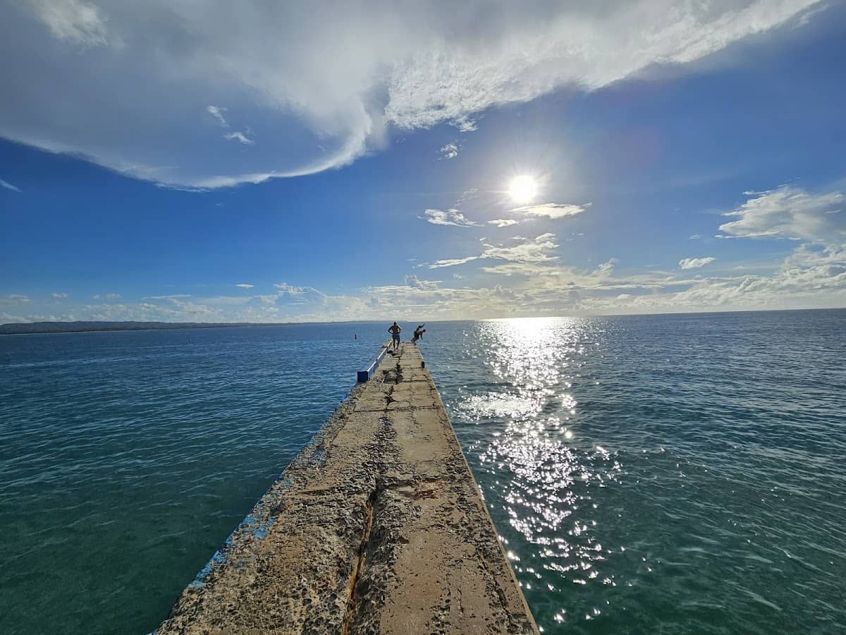 Gas Chambers beach in Aguadilla, Puerto Rico - scenic coastal view