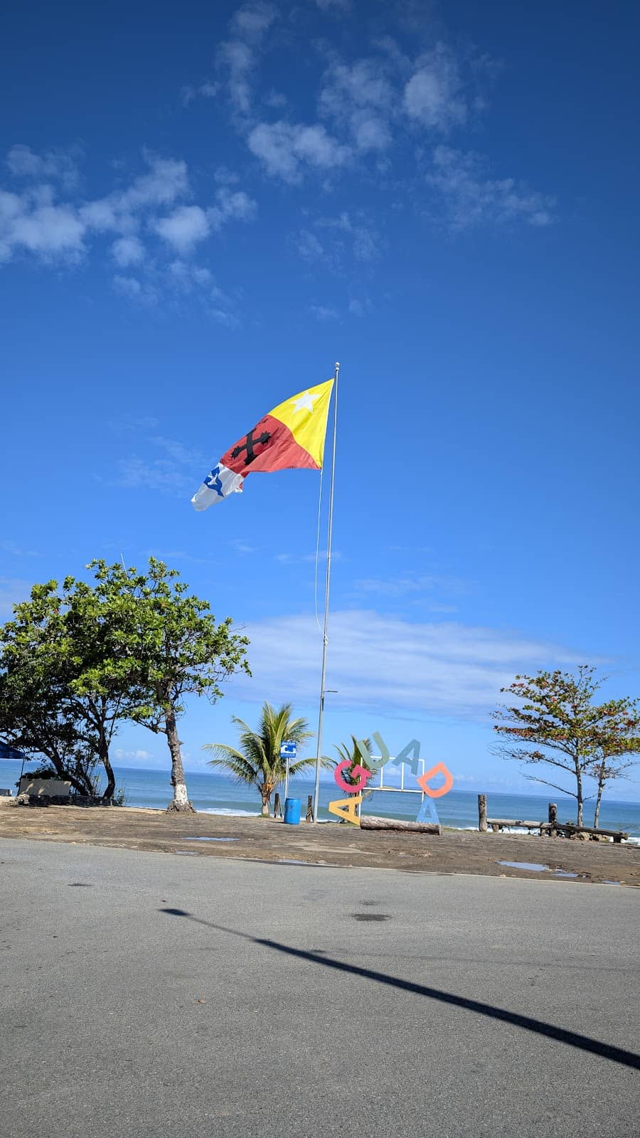 Mameyito (Aguada pocket) beach in Aguada, Puerto Rico - scenic coastal view