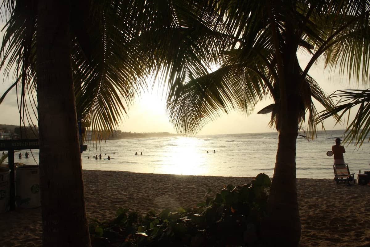 Middles beach in Isabela, Puerto Rico - scenic coastal view