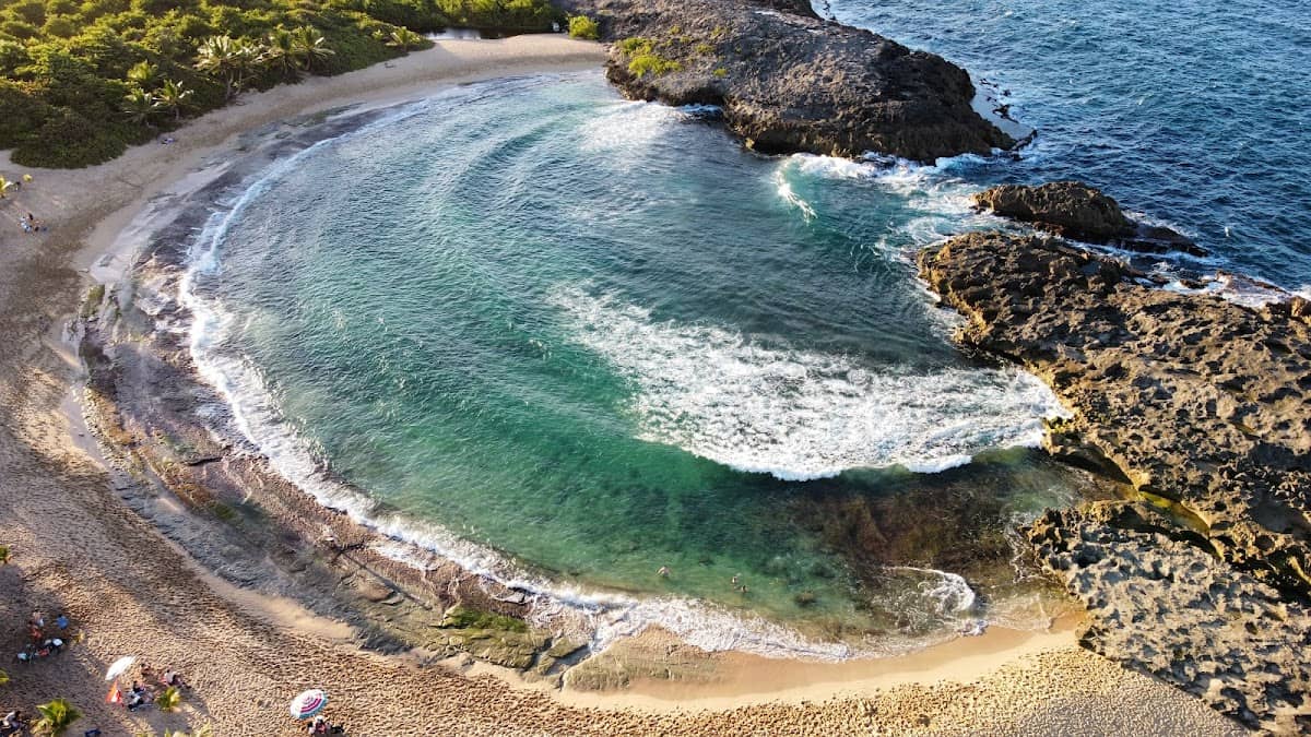 Playa La Esperanza (Tierras Nuevas) beach in Manatí, Puerto Rico - scenic coastal view