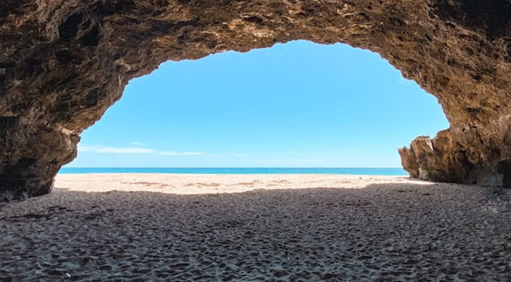 Cueva de las Golondrinas Cove