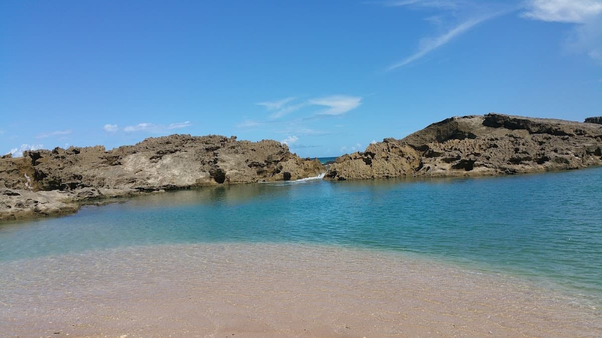 Cerro Gordo West Point beach in Vega Alta, Puerto Rico - scenic coastal view