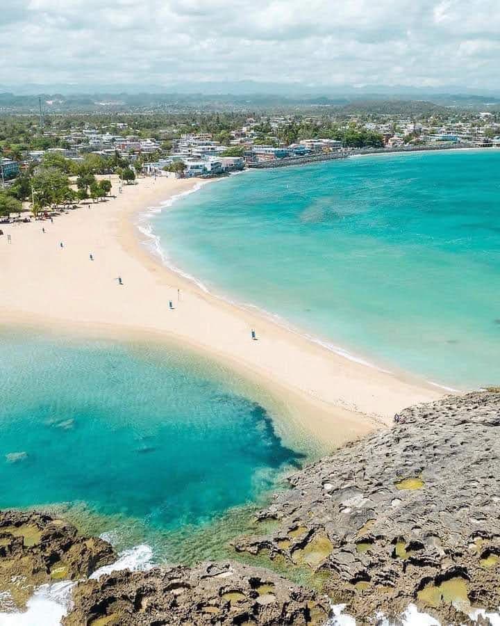 Cibuco Mouth (west side) beach in Vega Baja, Puerto Rico - Scenic