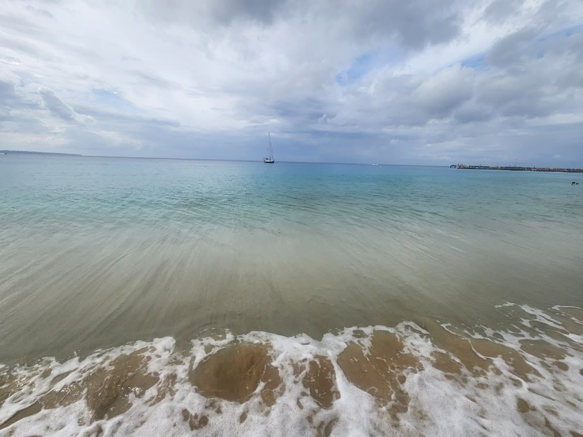 Crash Boat North Reef (outer) beach in Aguadilla, Puerto Rico - scenic coastal view