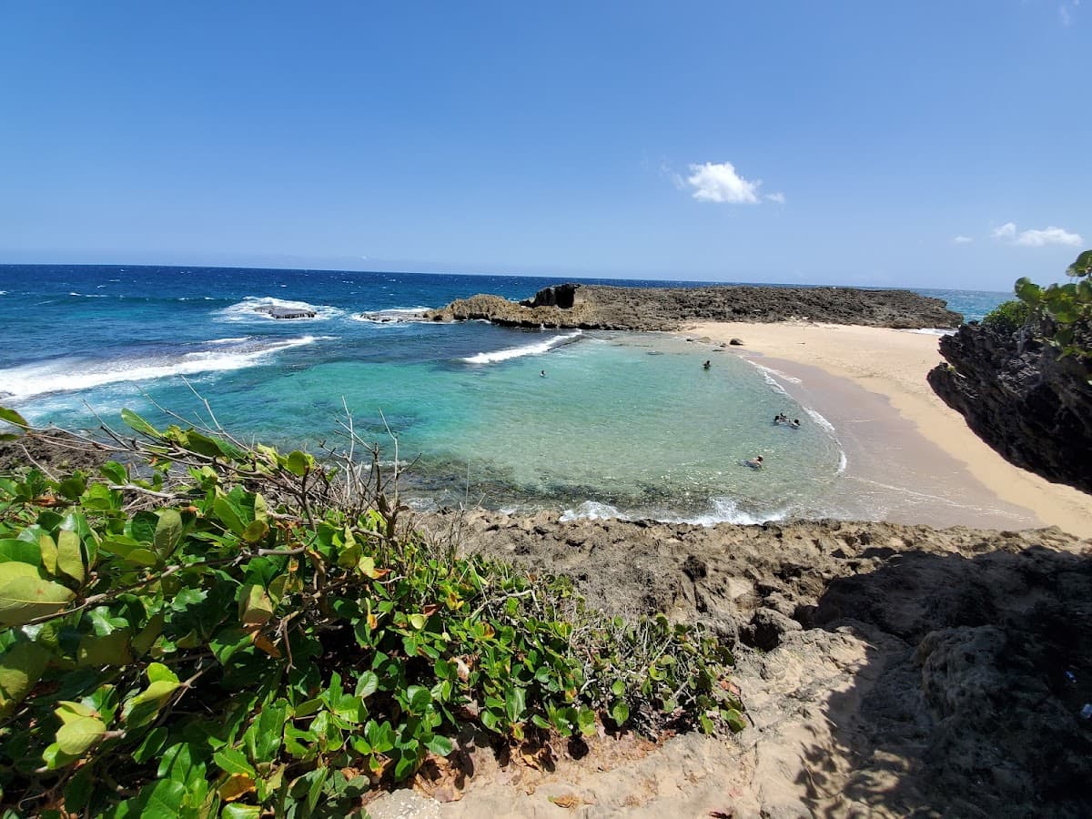 Las Palmitas (Barceloneta) beach in Barceloneta, Puerto Rico - scenic coastal view