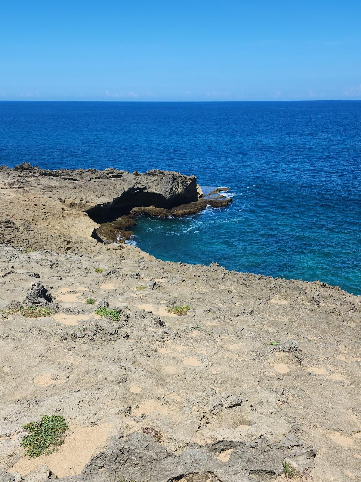 Los Morrillos (Arecibo) beach in Arecibo, Puerto Rico - scenic coastal view