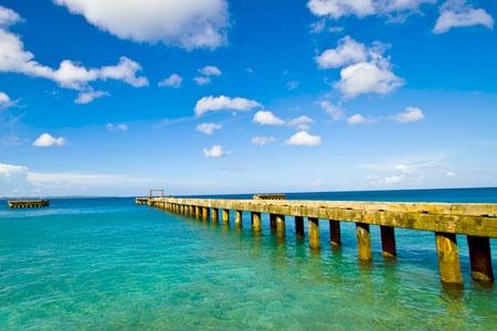 Martinica Beach beach in Aguadilla, Puerto Rico - scenic coastal view