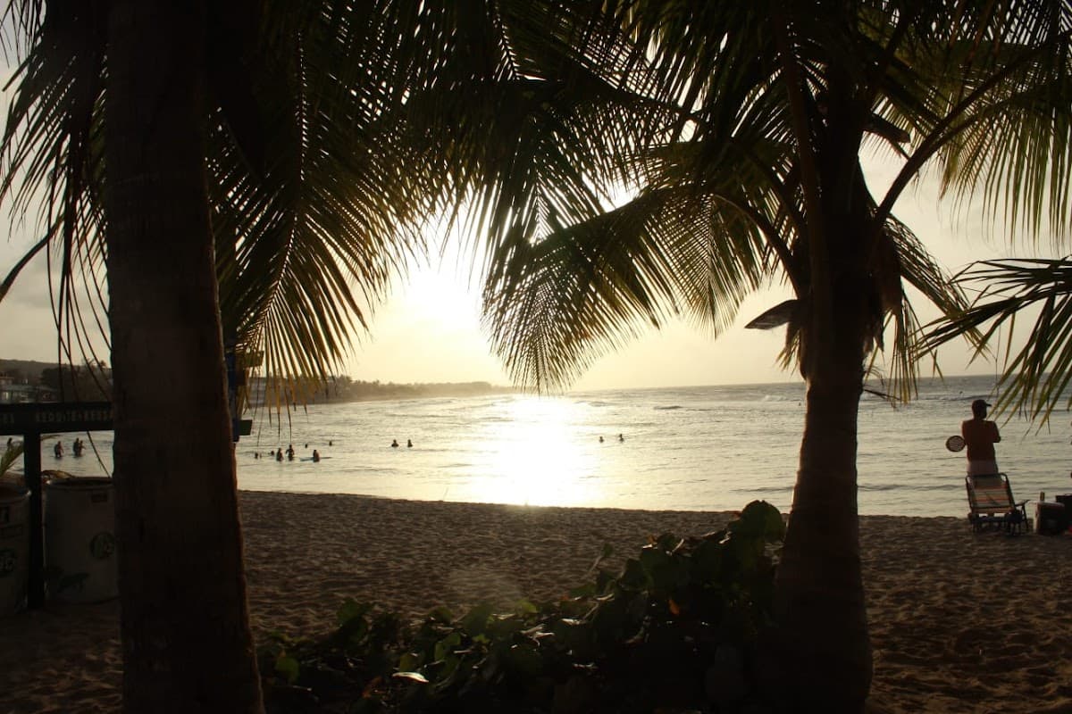 Middles beach in Isabela, Puerto Rico - scenic coastal view