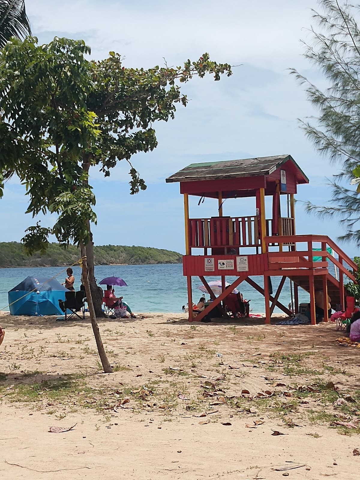 Playa Colora (Fajardo) beach in Fajardo, Puerto Rico - scenic coastal view