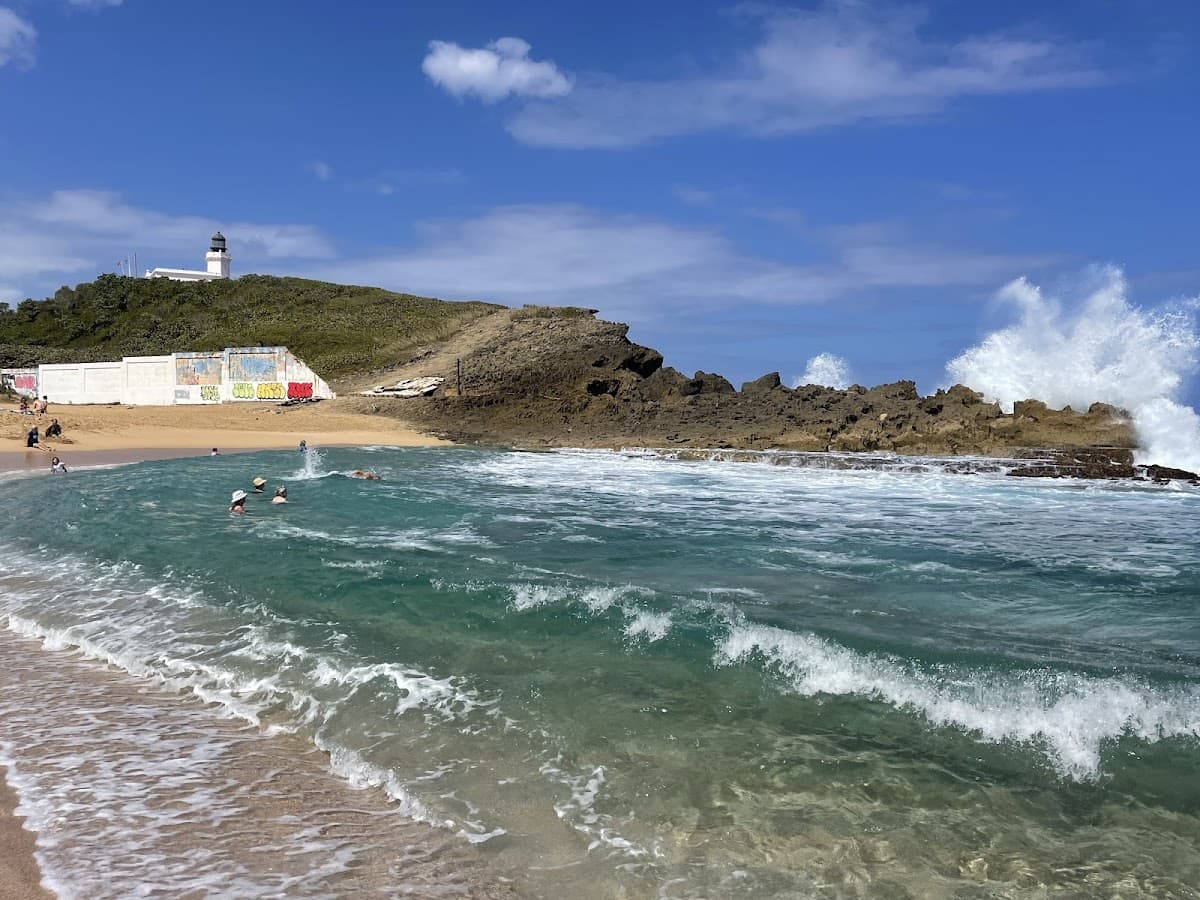 Playa Las Llanas (Islote) beach in Arecibo, Puerto Rico - scenic coastal view