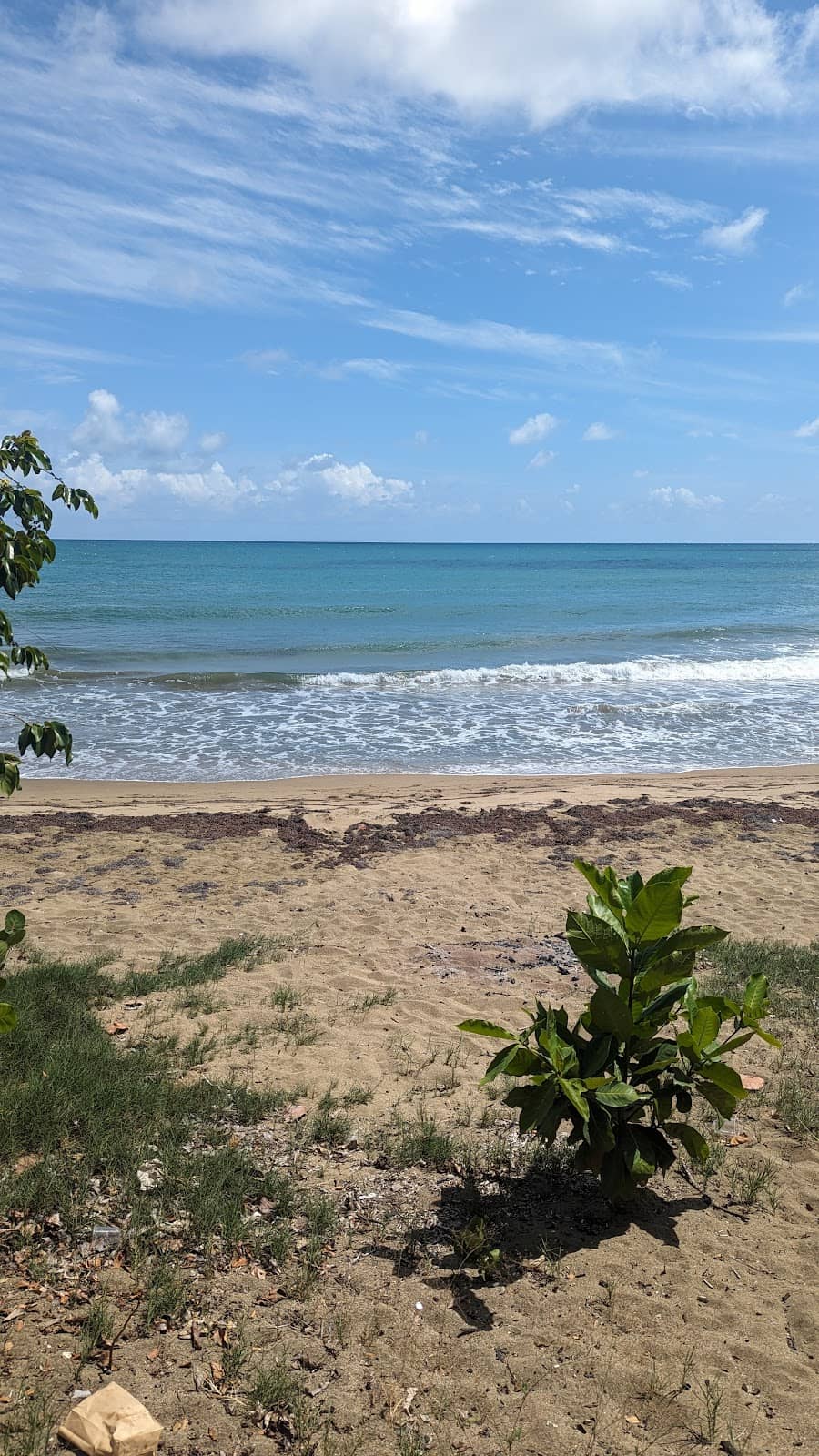 Aguirre Bay Shore beach in Guayama, Puerto Rico - scenic coastal view