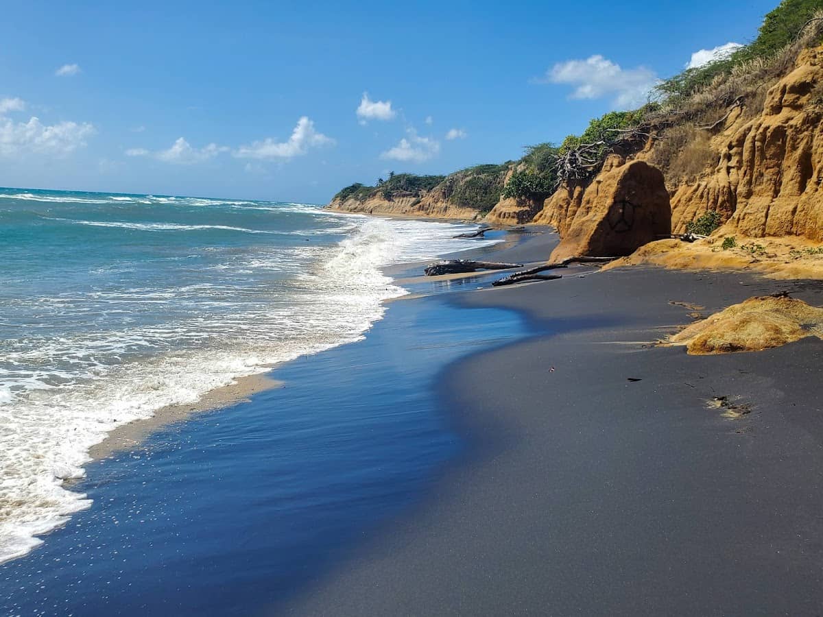 Airport Beach (Vieques) beach in Vieques, Puerto Rico - scenic coastal view
