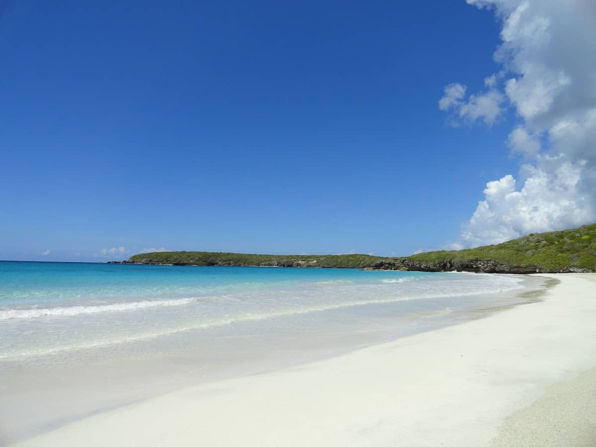 Caracas (Red Beach) beach in Vieques, Puerto Rico - scenic coastal view