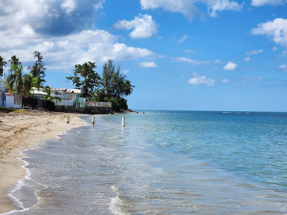 Guaniquilla Reserve Shore beach in Cabo Rojo, Puerto Rico - scenic coastal view