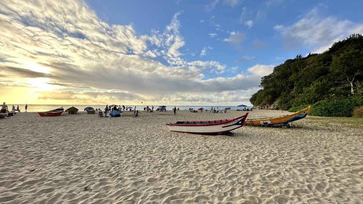 Jagdish / Peña Brava Pocket beach in Aguadilla, Puerto Rico - scenic coastal view
