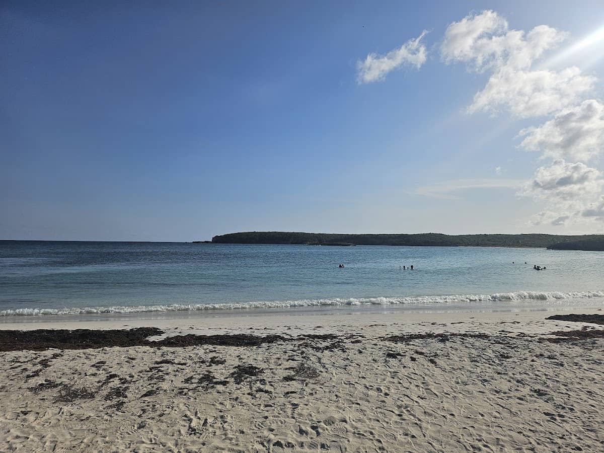 La Chiva (Blue Beach) beach in Vieques, Puerto Rico - scenic coastal view