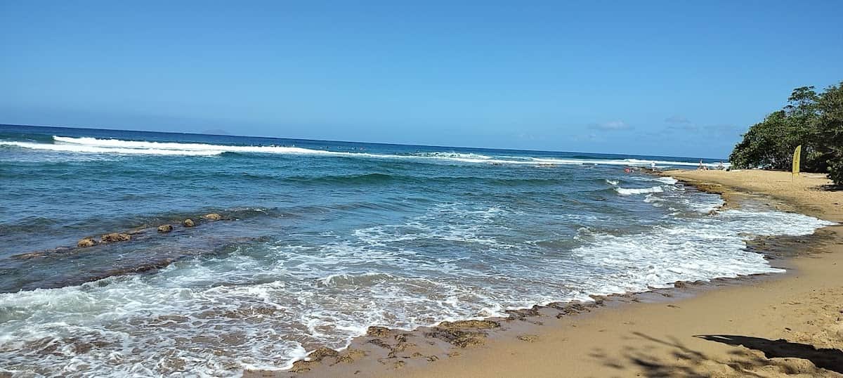 María’s Beach beach in Rincón, Puerto Rico - Scenic, Surfing