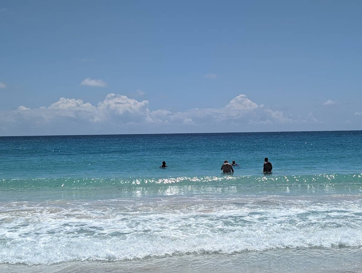 Pata Prieta (Secret Beach) beach in Vieques, Puerto Rico - scenic coastal view