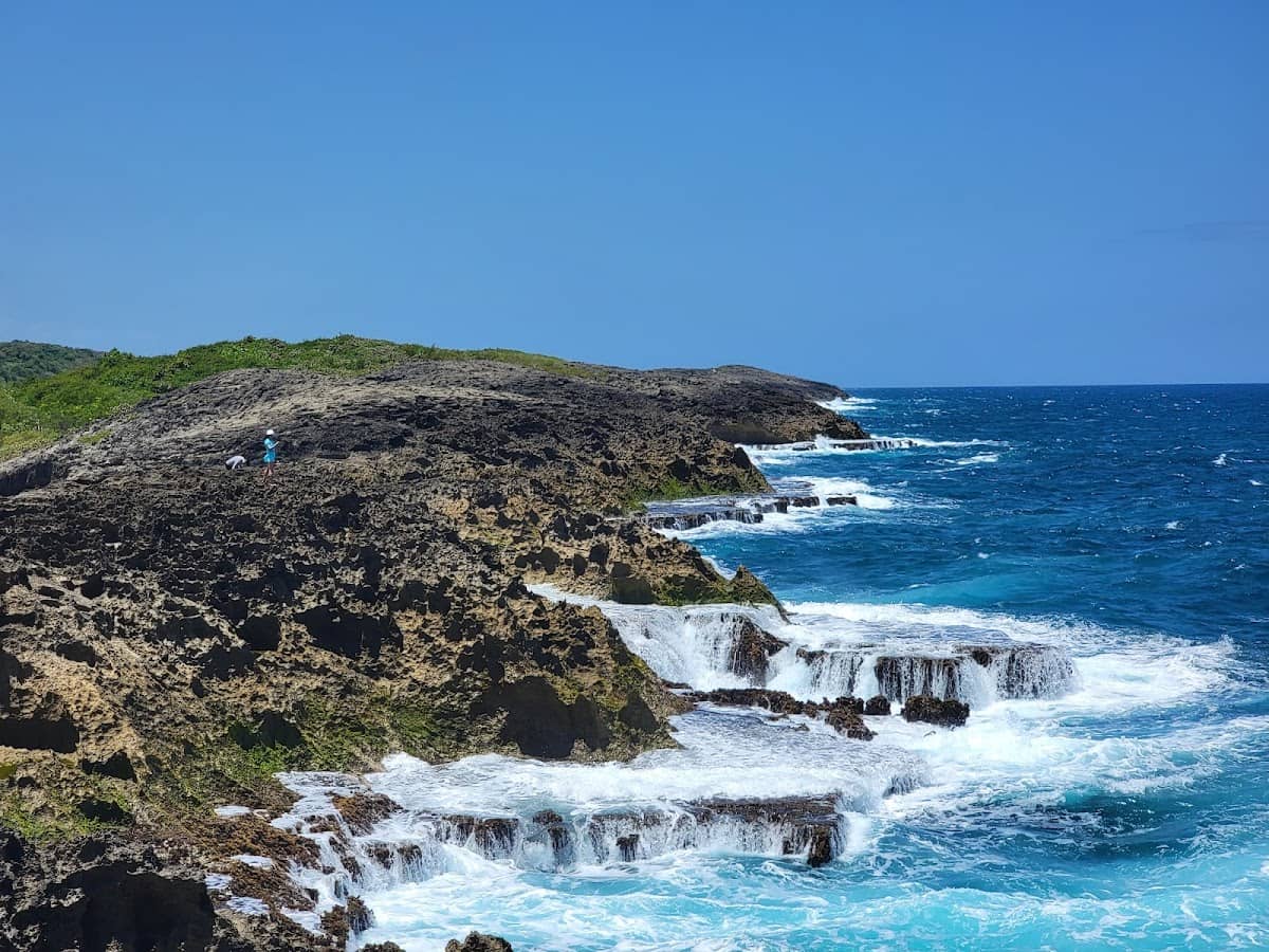 Playa Parchola (sector) beach in Manatí, Puerto Rico - scenic coastal view