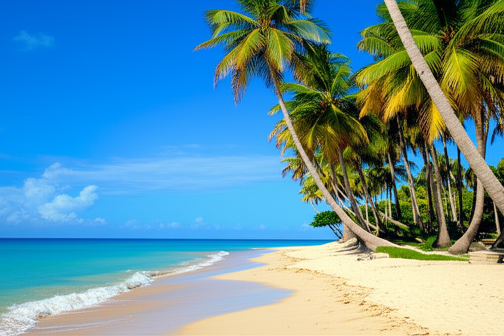 Playa Tropical (Naguabo) beach in Naguabo, Puerto Rico - scenic coastal view