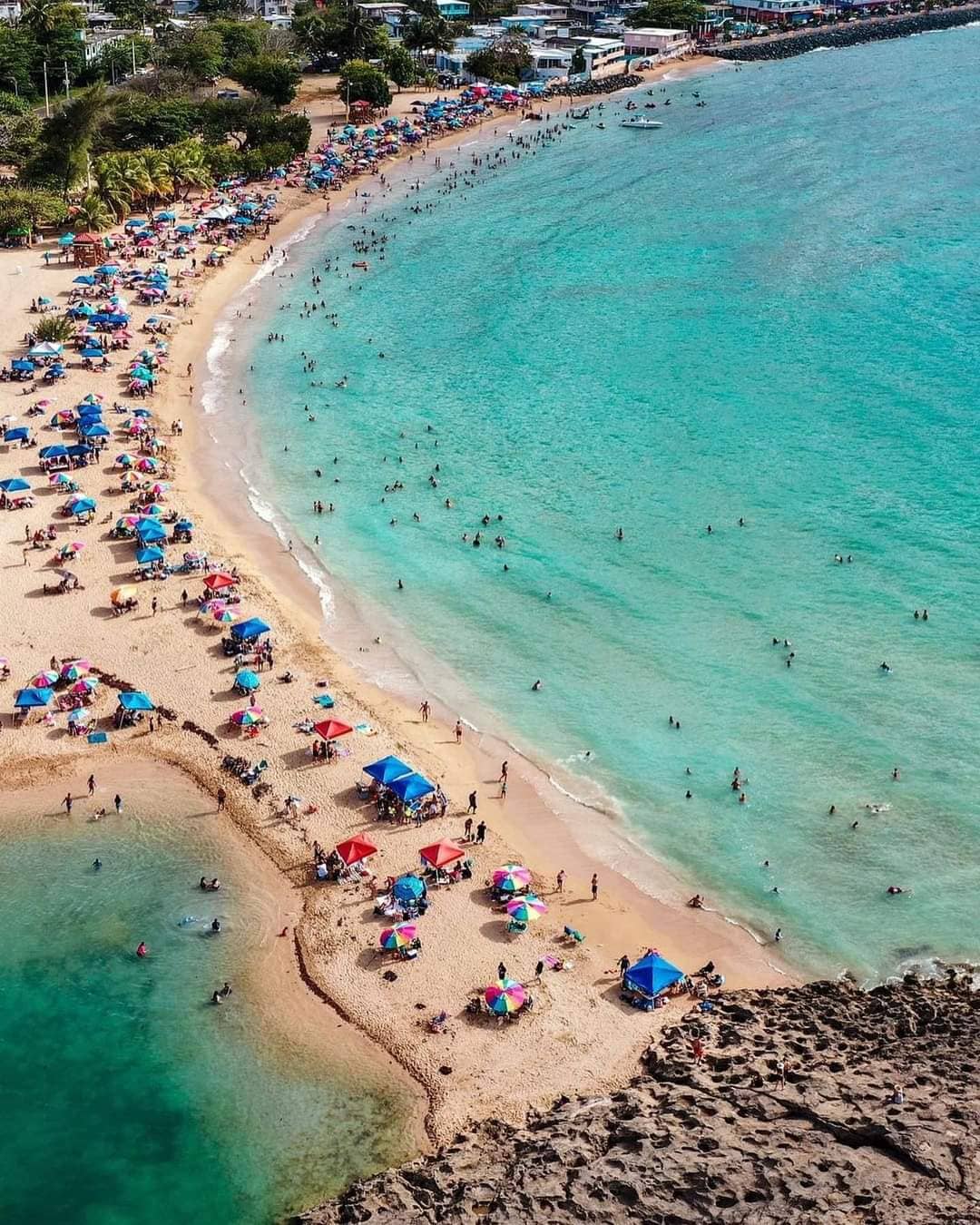 Punta Puerto Nuevo beach in Vega Baja, Puerto Rico - scenic coastal view
