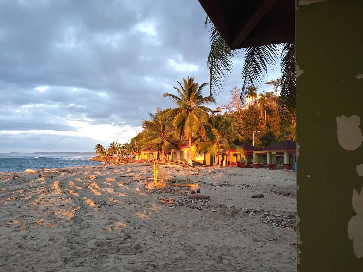 Sandy Beach beach in Rincón, Puerto Rico - scenic coastal view
